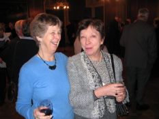 Guests at the post-AGM reception