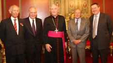 Duke of Norfolk, Archbishop, Chairman and guests