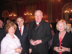 His Eminence with guests at the post-AGM reception