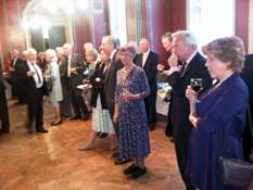 Guests at the reception