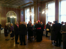 Guests at the reception