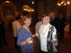 Guests at the reception