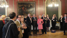 Guests at the reception