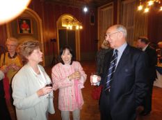 Guests at the reception