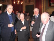 Guests at the post-AGM reception